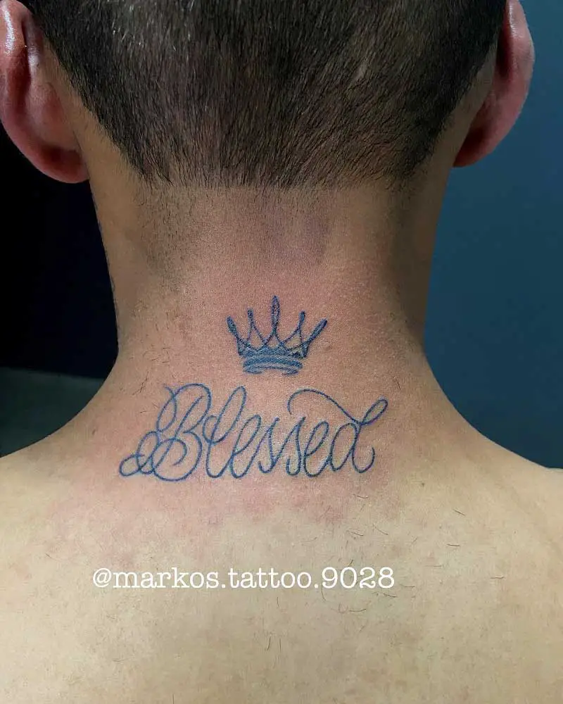 Blessed with CrownTattoo Tattoo Shop  Ink Heart Tattoos  Facebook