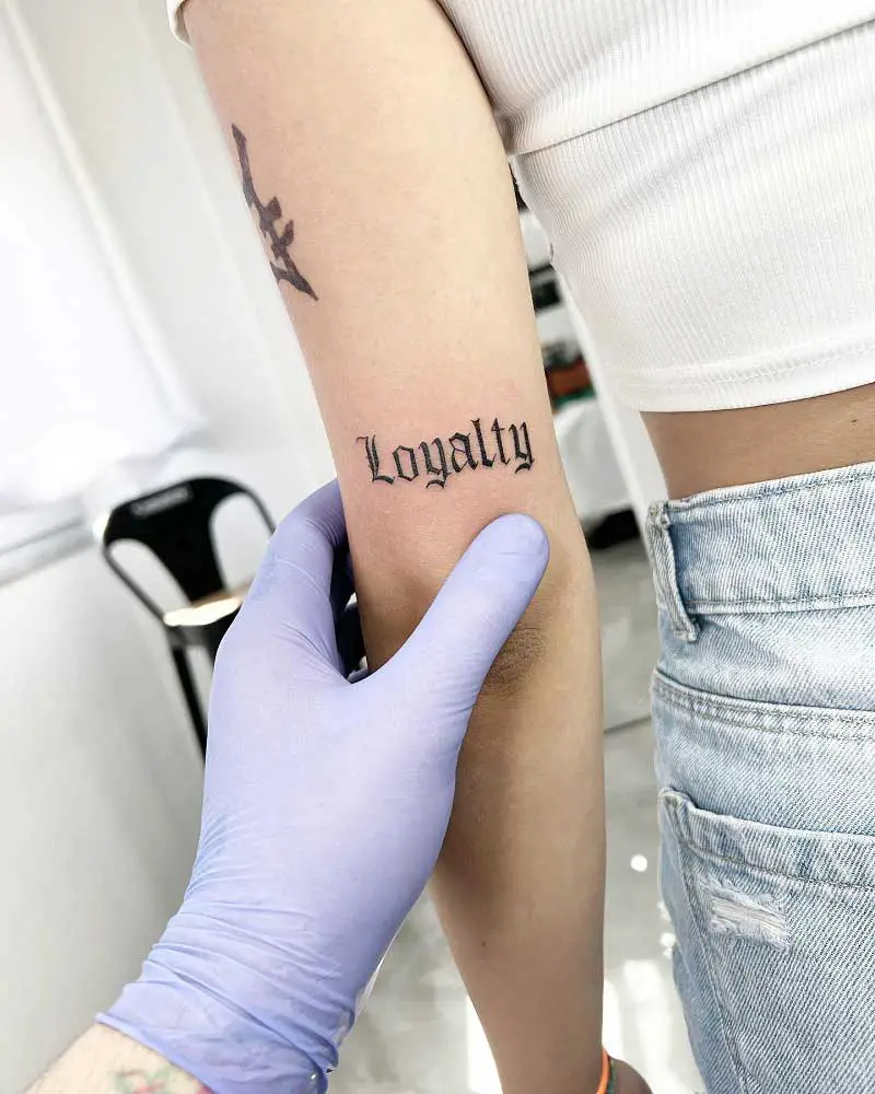 The Word Family Tattoo