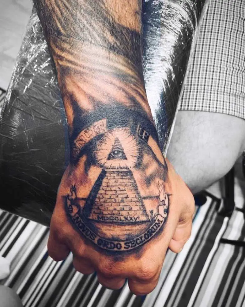 135 MindBlowing Pyramid Tattoos And Their Meaning  AuthorityTattoo