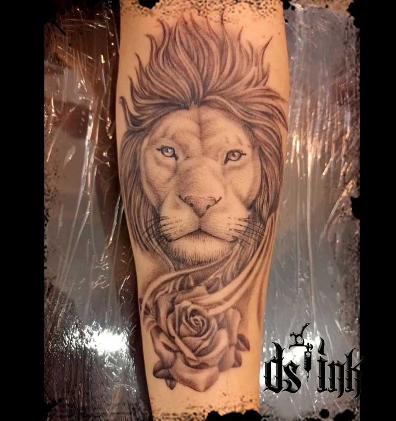 dumb-lion-tattoo-1