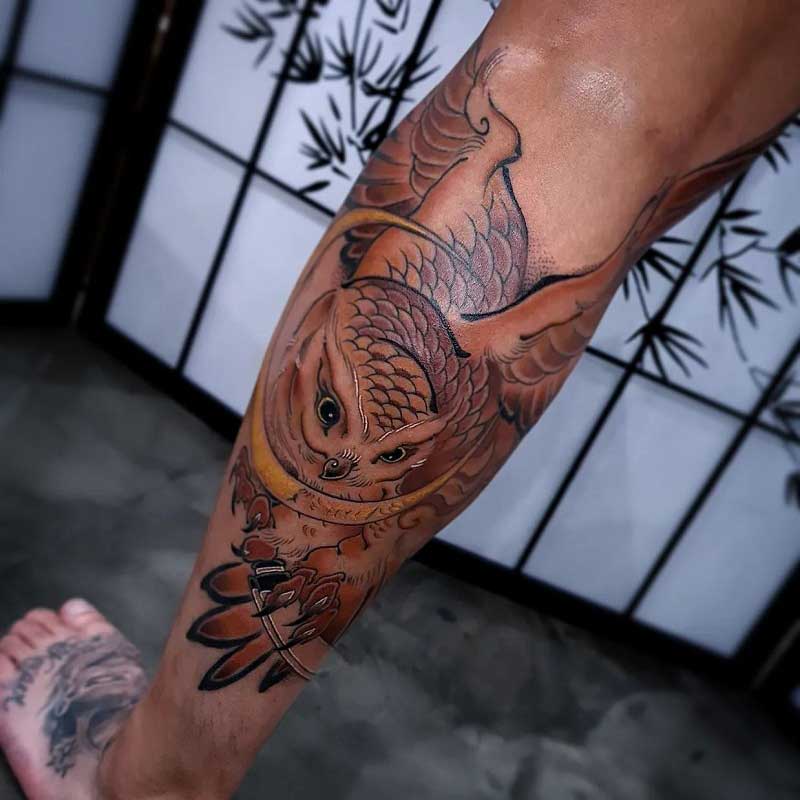 eagle-calf-tattoo-1