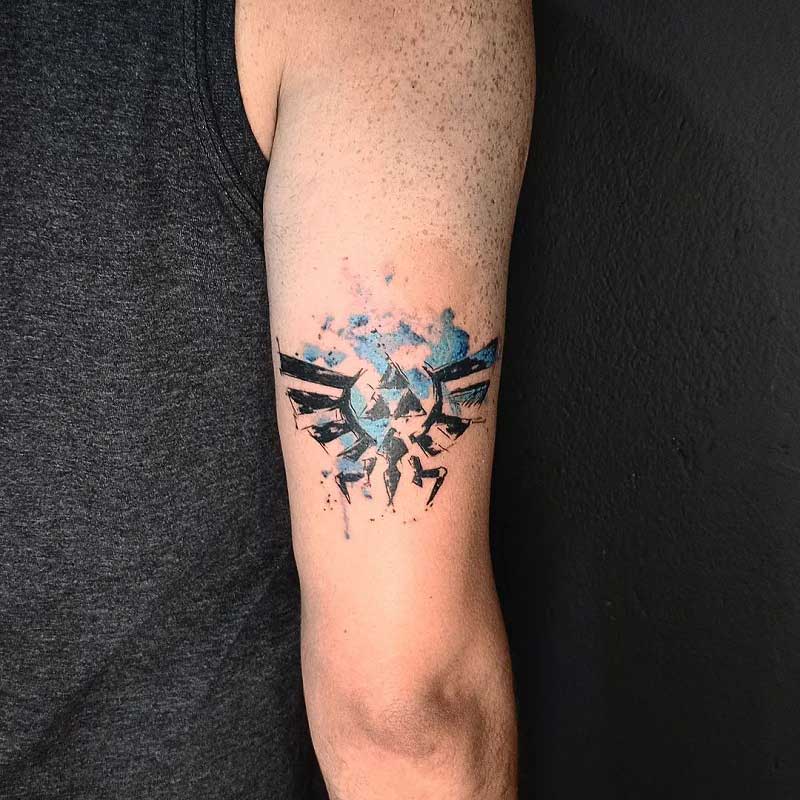 electricity-triforce-tattoo-design-2
