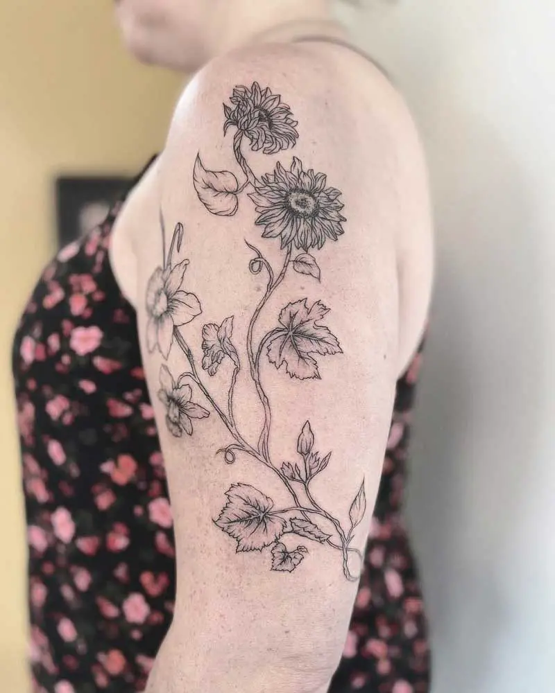 family-birth-flower-tattoos-1
