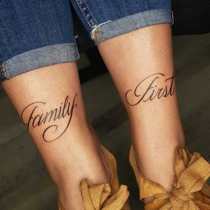 family first tattoo designs on hand