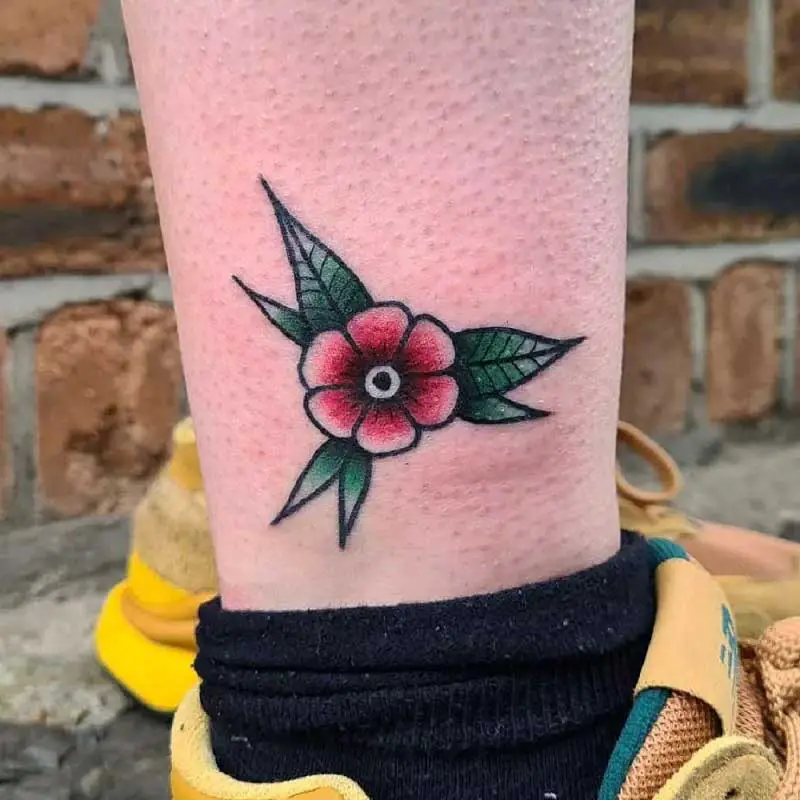 floral-ankle-tattoos-2