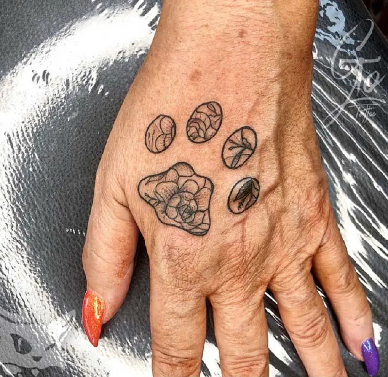 floral-paw-print-tattoo-3