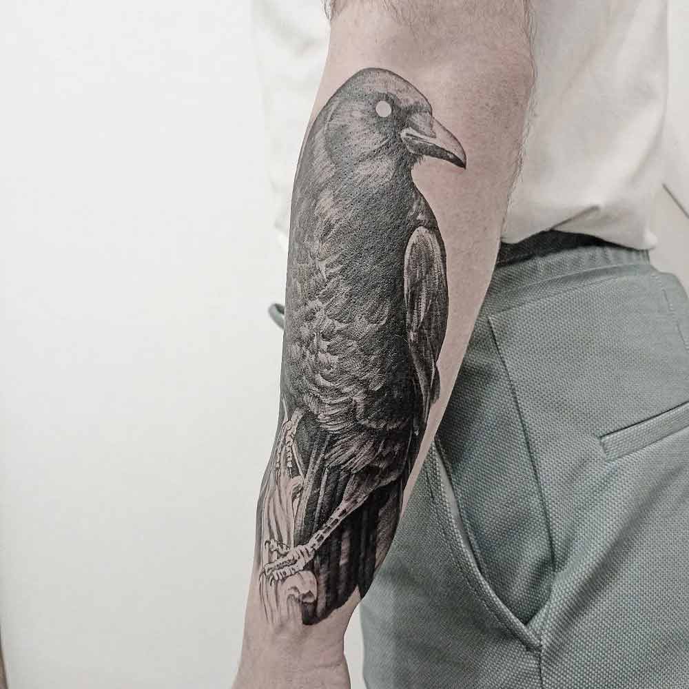 forearm-crow-tattoo-3