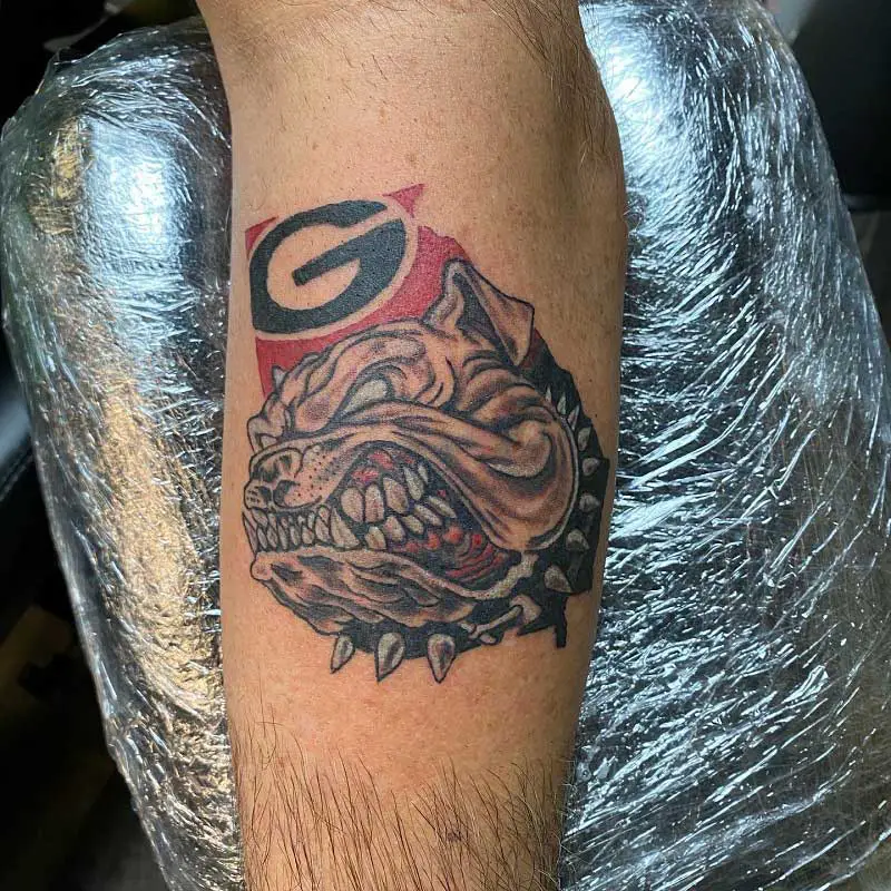 Top 59 georgia bulldog tattoo best  thtantai2