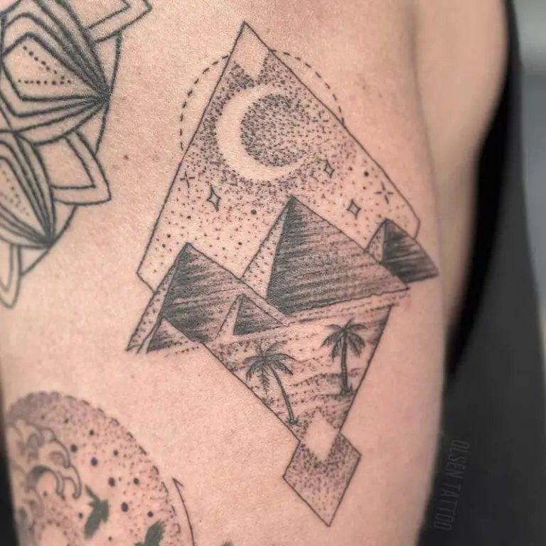 90 Best Pyramid Tattoo Ideas for Men and Women! – Tattoos Design Idea