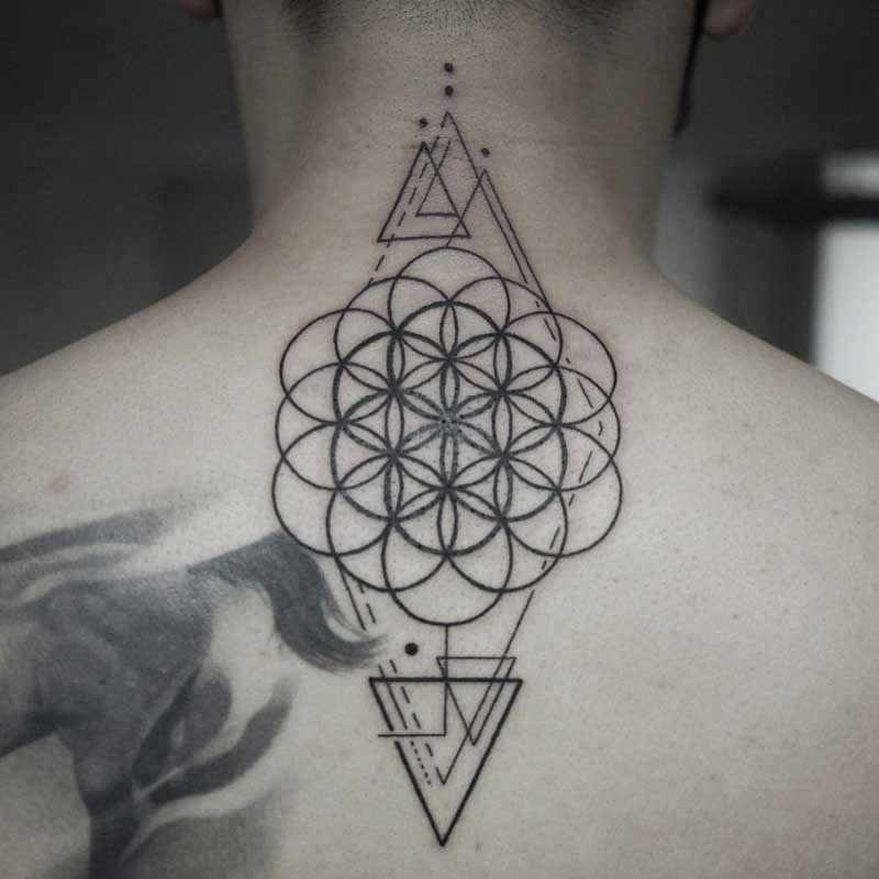 geometric-triangle-flower-tattoo-3