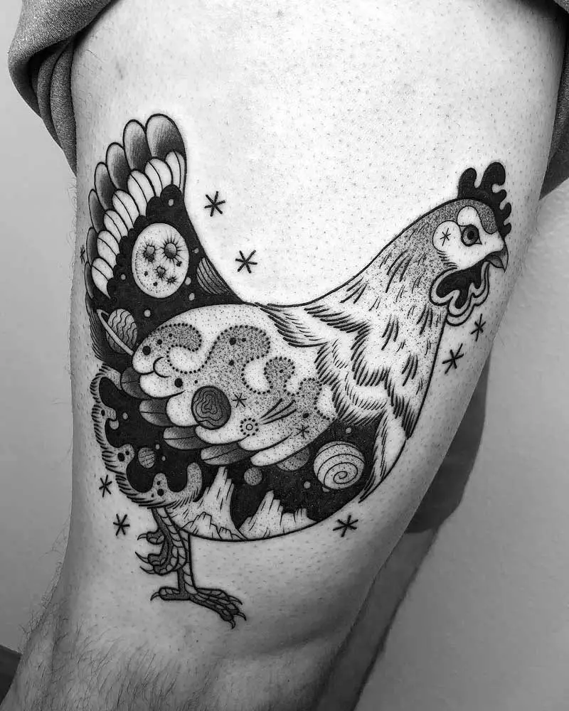 chicken tattoo ideasTikTok Search