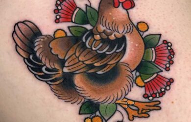 chicken tattoos