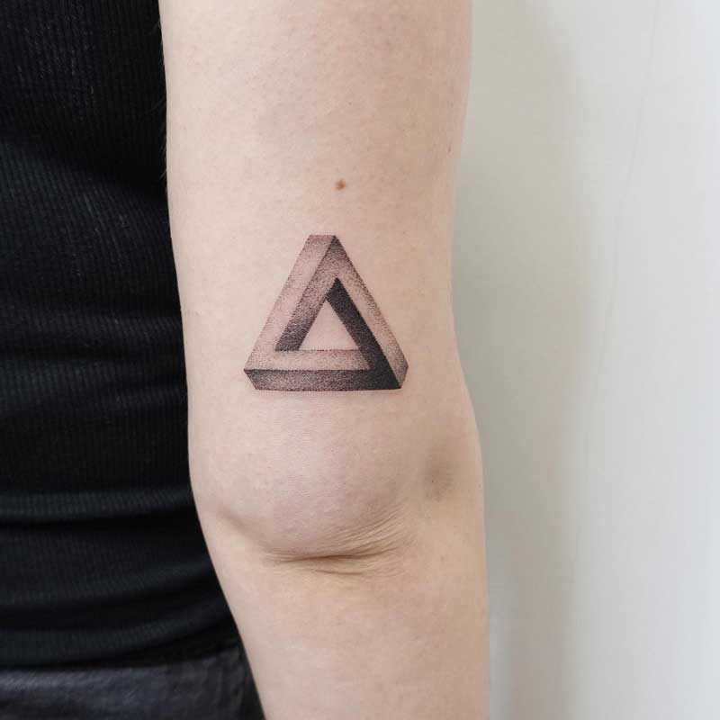 Triangle Tattoo Designs Ideas and Meanings  All you need to know about Triangle  Tattoos  Tattoo Me Now