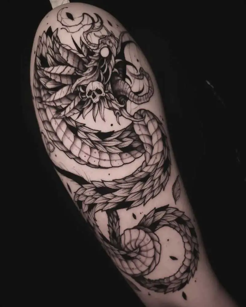 japanese-quetzalcoatl-tattoo-sleeve-1