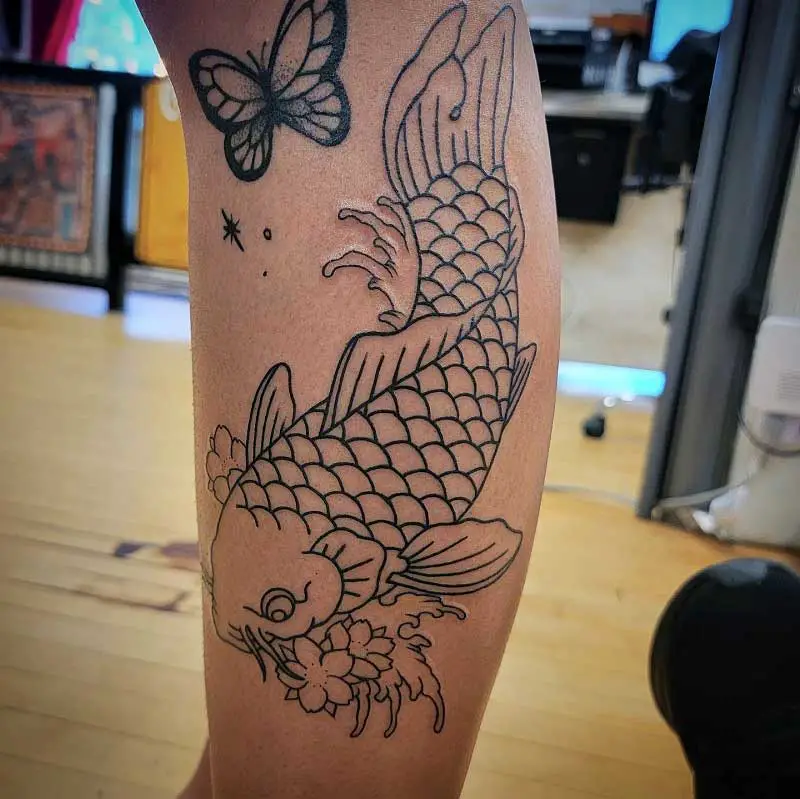 koi-fish-calf-tattoo-2