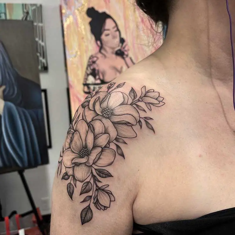 38 Lovely Magnolia Tattoo Ideas to Inspire You in 2023