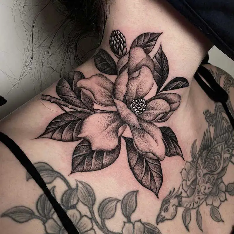 38 Lovely Magnolia Tattoo Ideas to Inspire You in 2023