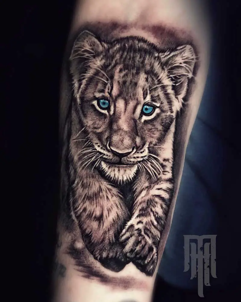 12 Brilliant Baby Tattoos  Lion Tattoo Designs  PetPress