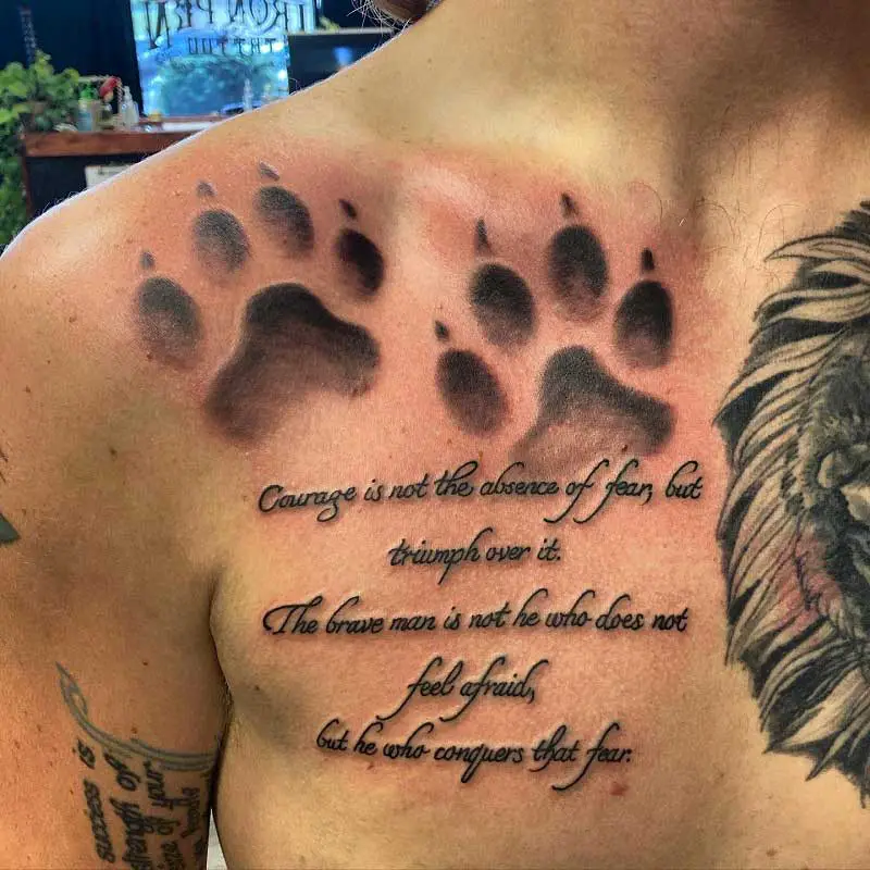 Tattoostudio Morocco  Lions Paw in Berber culture is a symbol of  strength and protection MARRAKECH Gueliz 257 Av Mohammed V  Residence Benhafsia apt10 21266178569 berbertattoo  tattoostudiomarrakech tattoostudiomorocco tatouagemaroc 