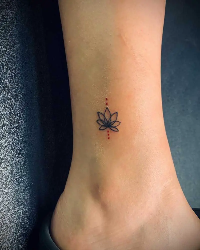 lotus-flower-ankle-tattoo-1