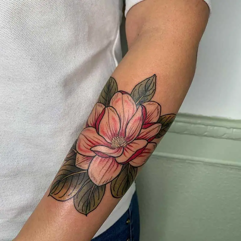 magnolia-arm-tattoo-1