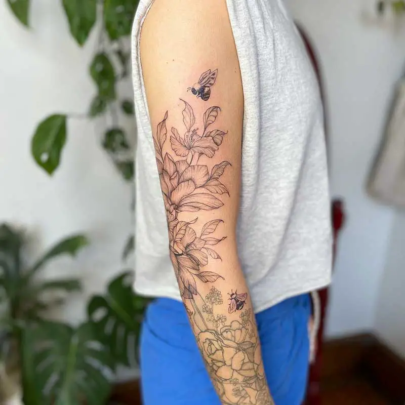 magnolia-botanical-tattoo-2