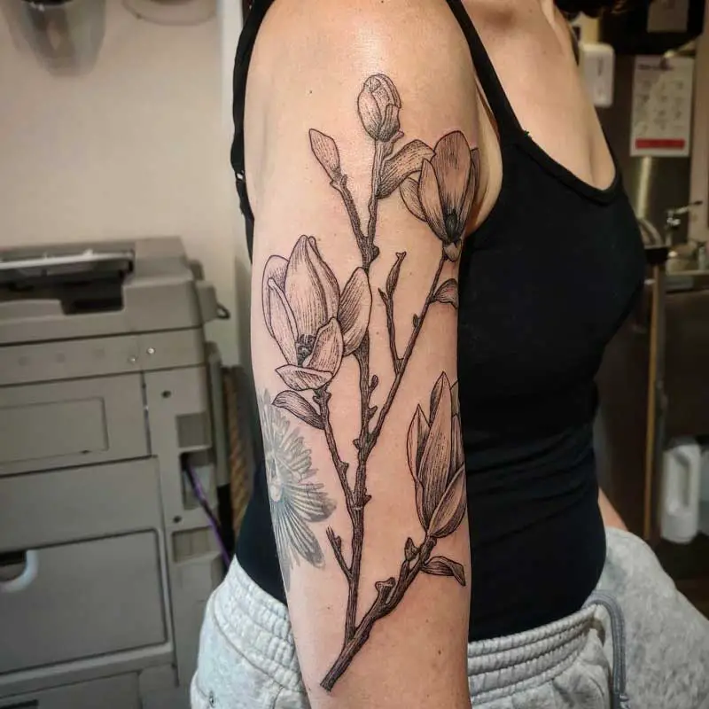 magnolia-branch-tattoo-1