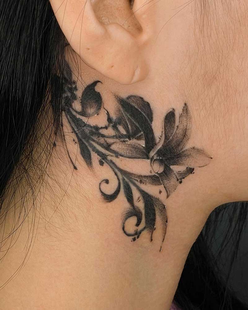 magnolia-bush-tattoo-2