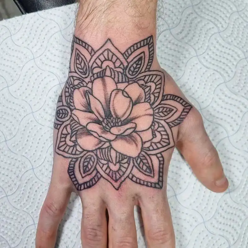 magnolia-mandala-tattoo-2