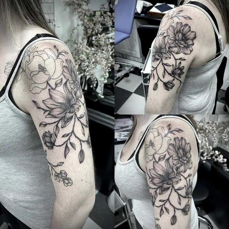 magnolia-sleeve-tattoo-1