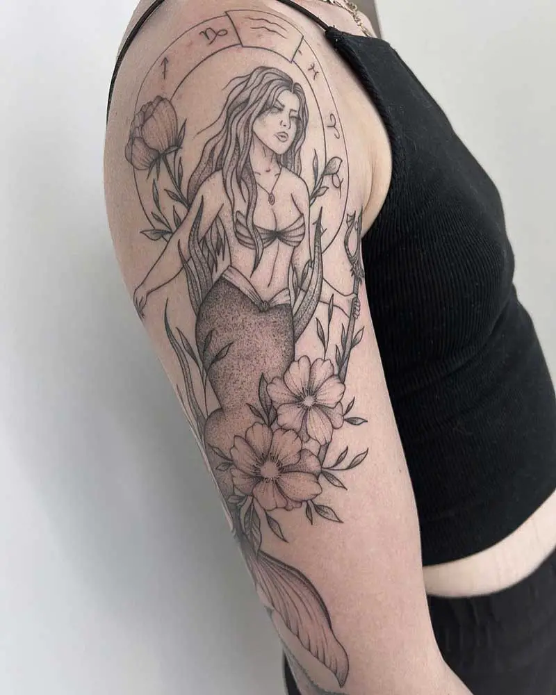 mermaid-aquarius-tattoo-2