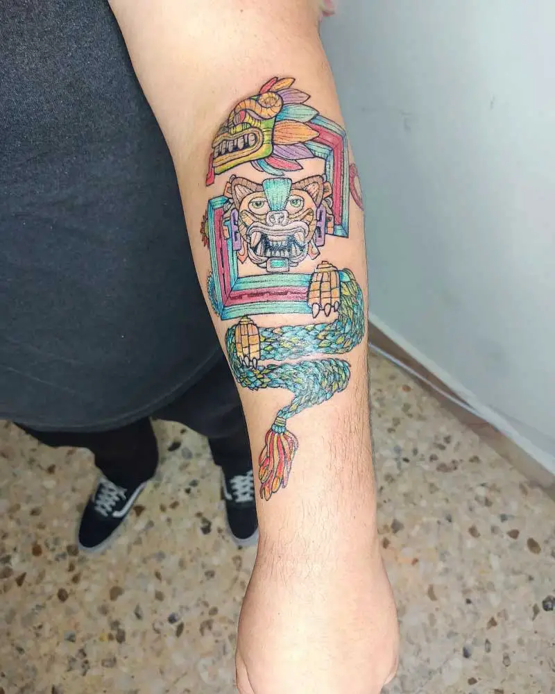 mexican-quetzalcoatl-tattoo-1