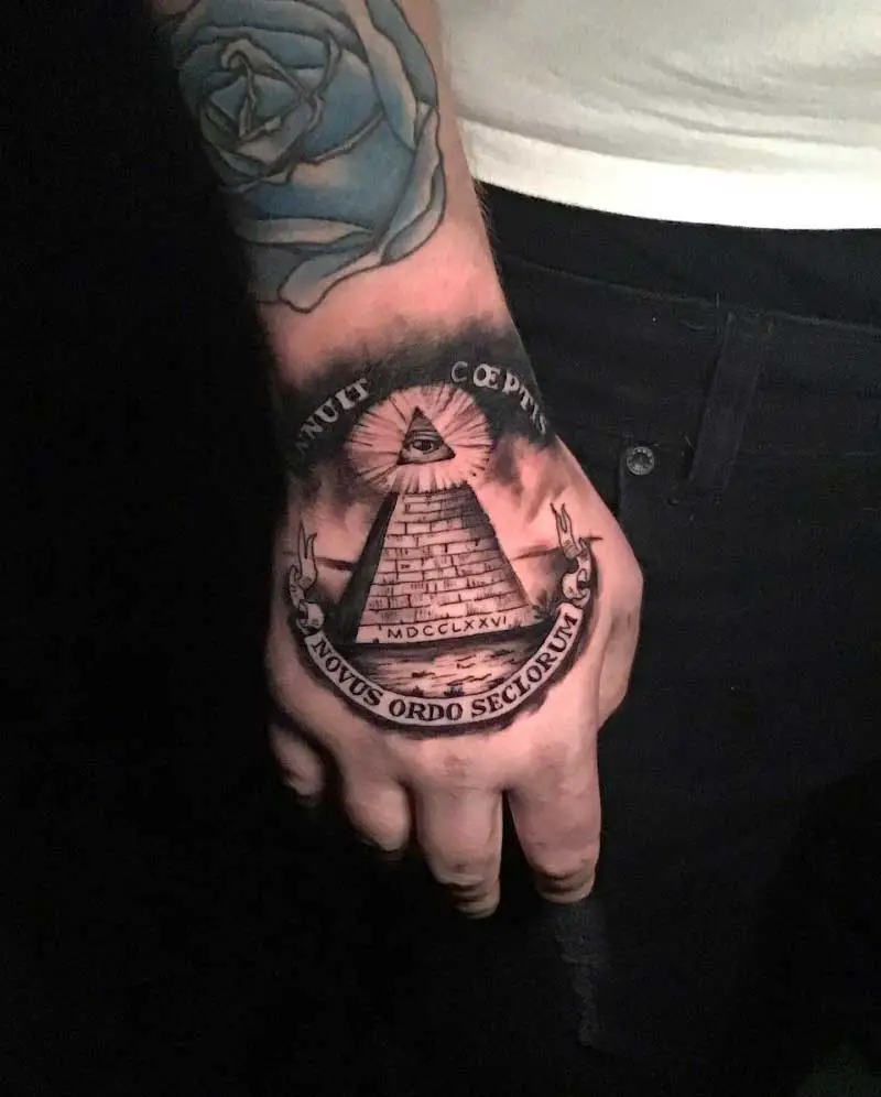 100 One Of A Kind Pyramid Tattoos