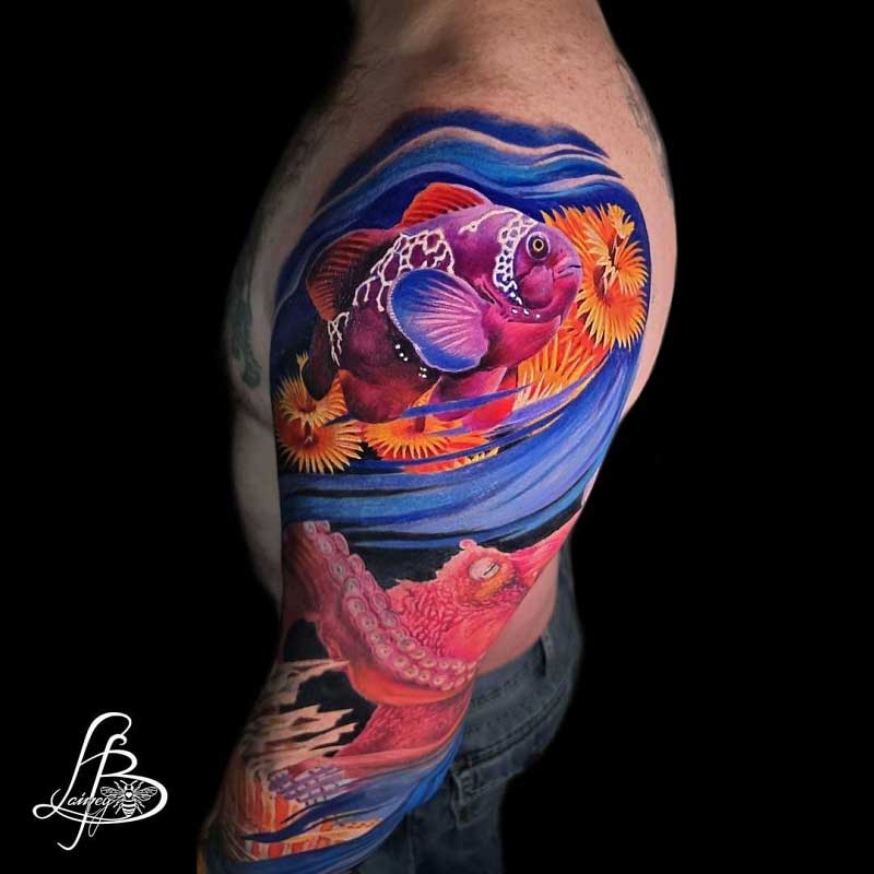 Top 77 Best Ocean Tattoo Ideas  2021 Inspiration Guide