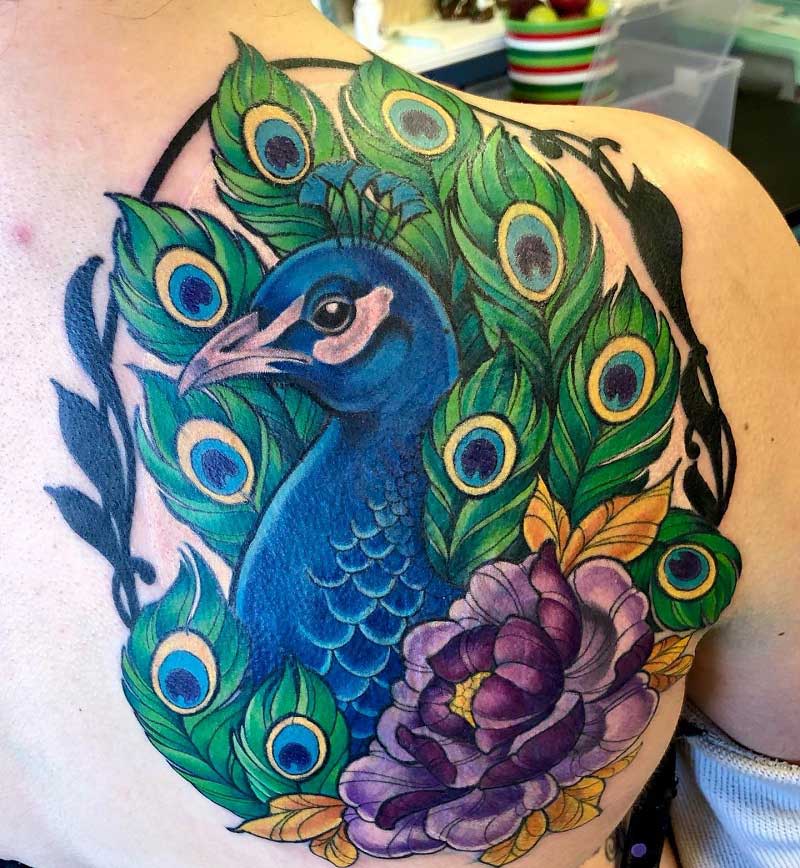 peacock-flower-tattoo-3