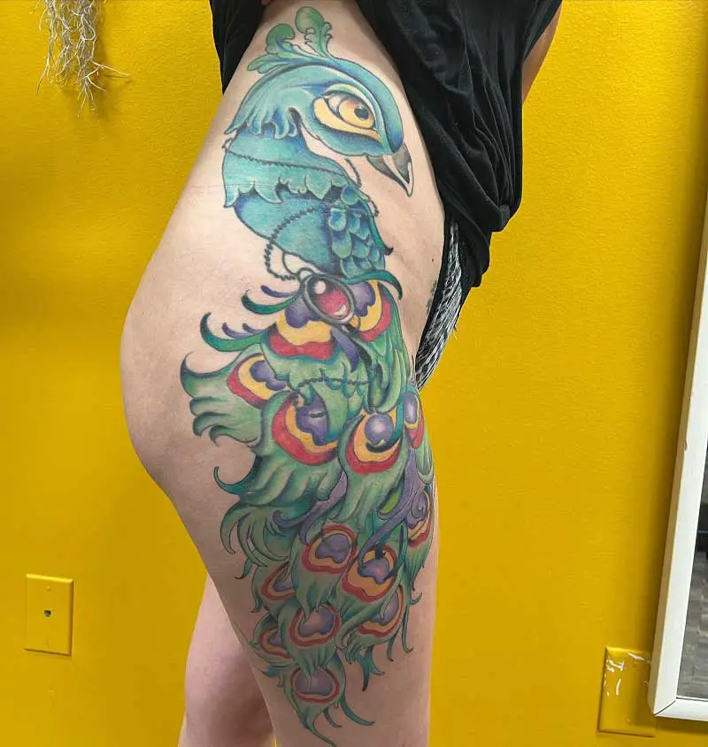 peacock-hip-tattoo-3