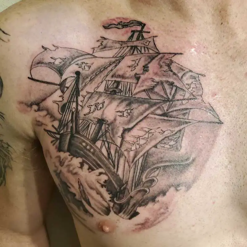 Details 78 nautical chest tattoos best  ineteachers