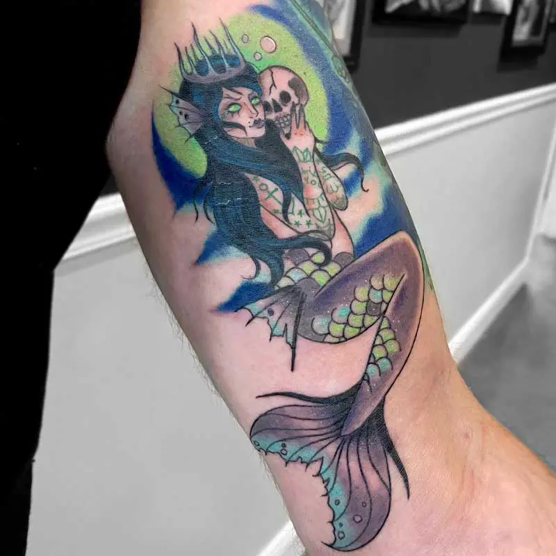pirate-ship-mermaid-tattoos-3