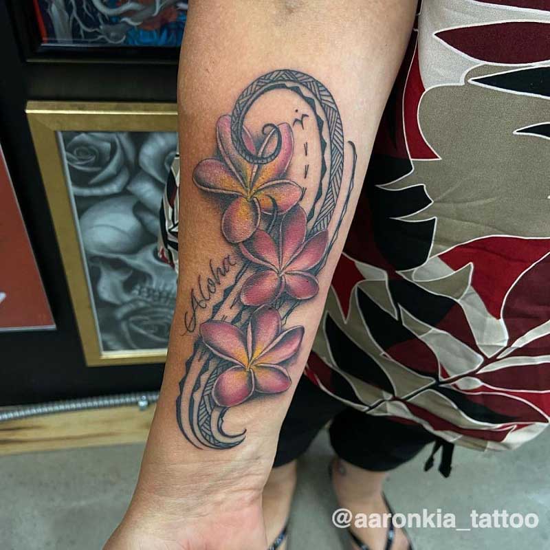 101 Amazing Plumeria Tattoo Ideas You Need To See   Daily Hind News