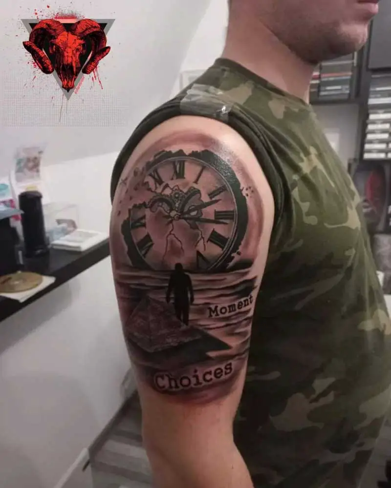 pyramid-clock-tattoo-2