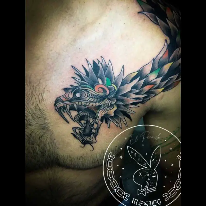 quetzalcoatl-aztec-dragon-tattoo-2