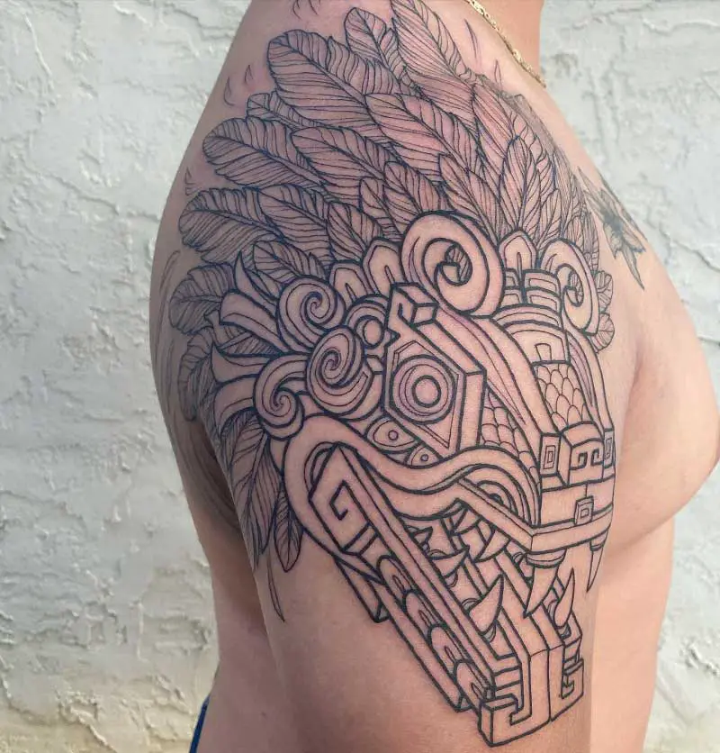 quetzalcoatl-feathered-serpent-tattoo-3