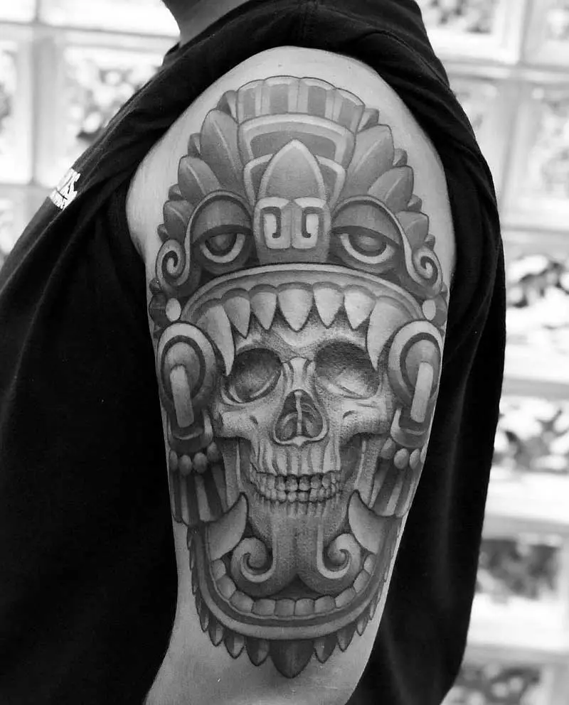 quetzalcoatl-skull-tattoo-2