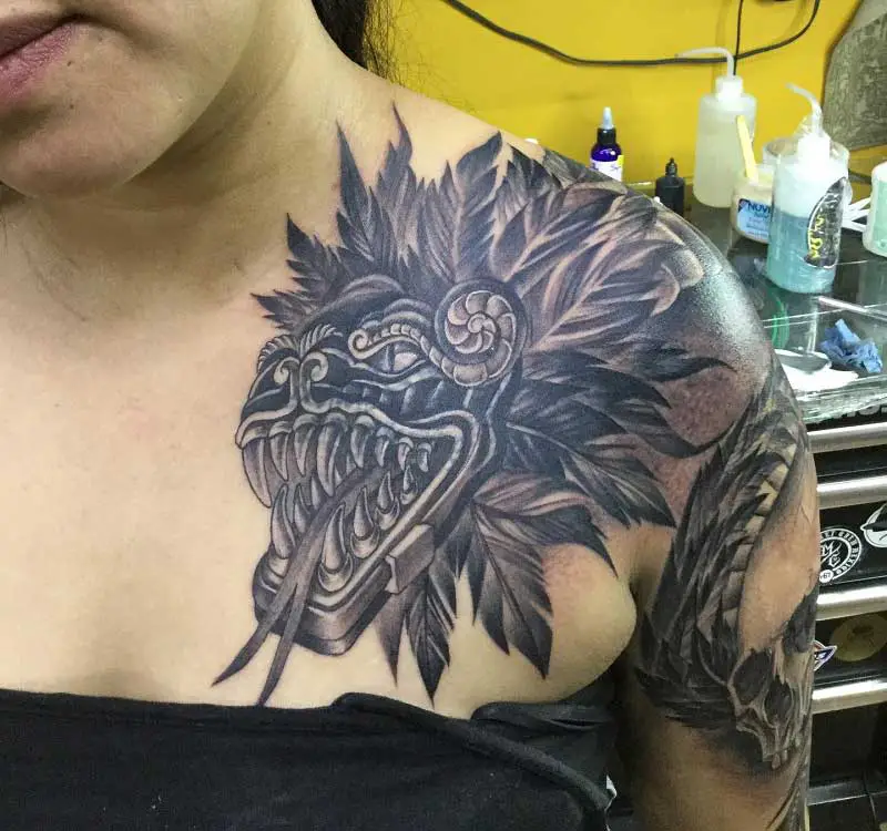 quetzalcoatl-skull-tattoo-3
