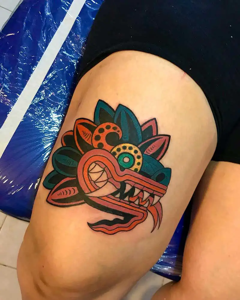 quetzalcoatl-traditional-tattoo-3