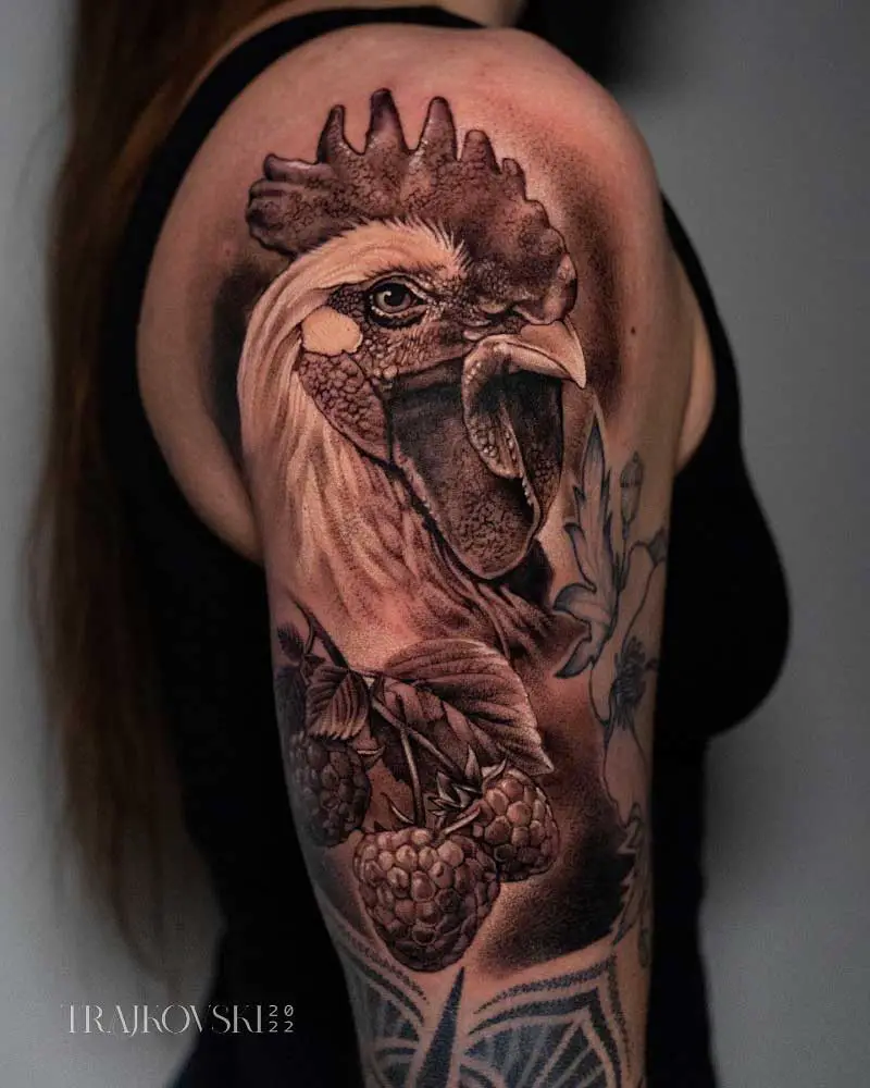 realistic-chicken-tattoo-5