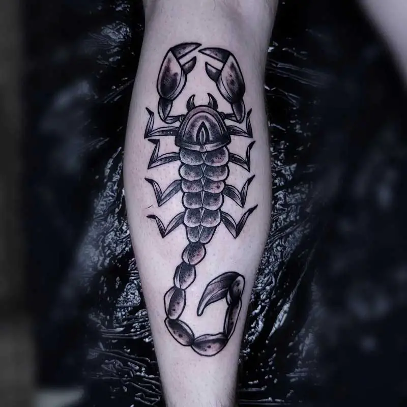 scorpion-tattoo-calf-2