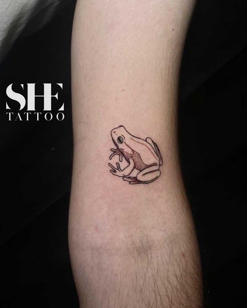 12 Tiny Frog Tattoo Ideas To Inspire You  alexie