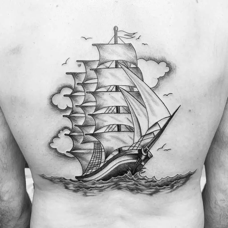 sinking-pirate-ship-tattoo-2