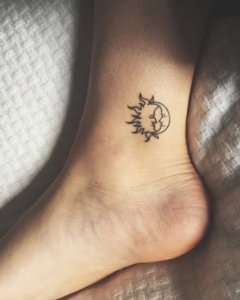 Ankle Name Tattoo Ideas